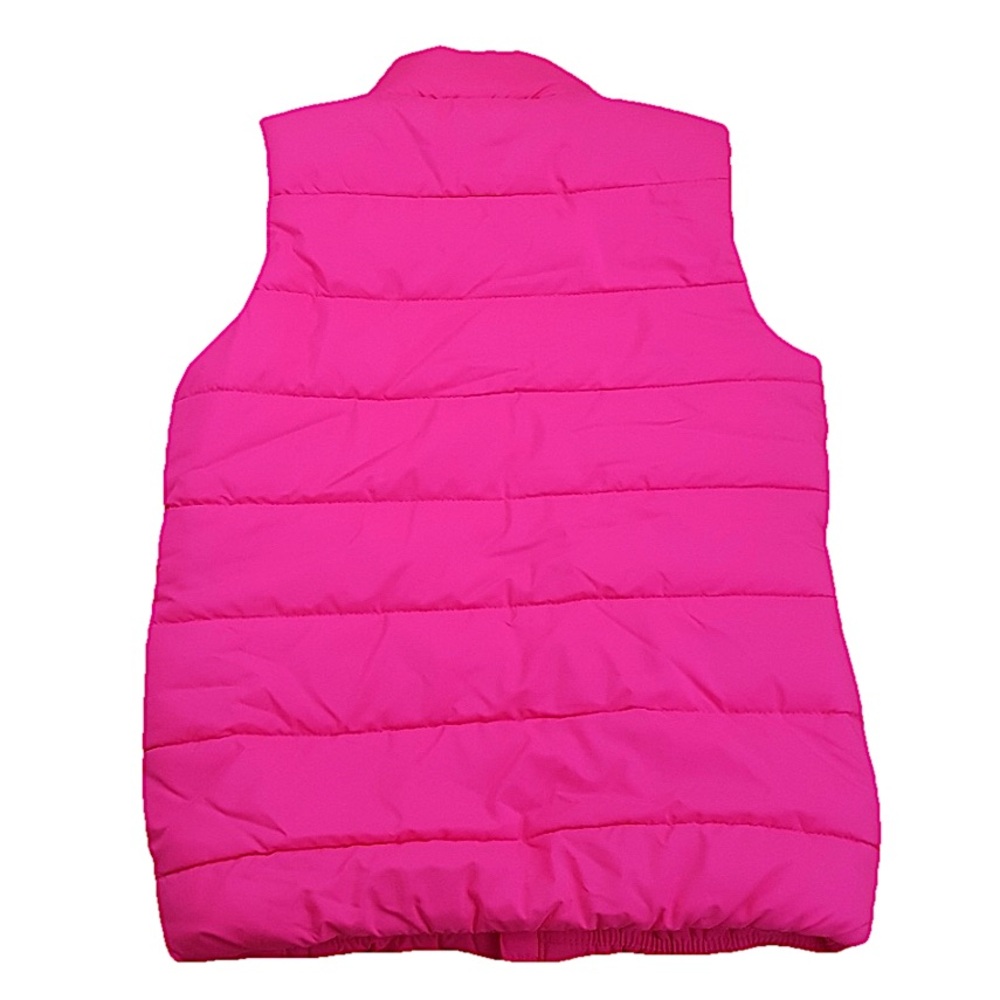 Puma Girls Pink Puffer Vest - Picture 2 of 3